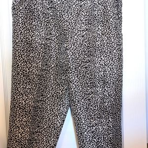 Luxury Silk Cropped Pants- Size 10